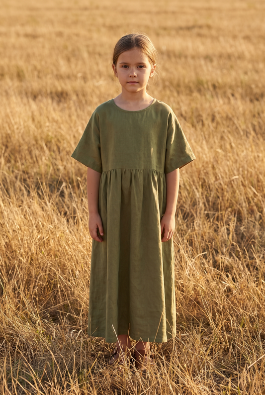 The Yarrow Mini in Olive, front
